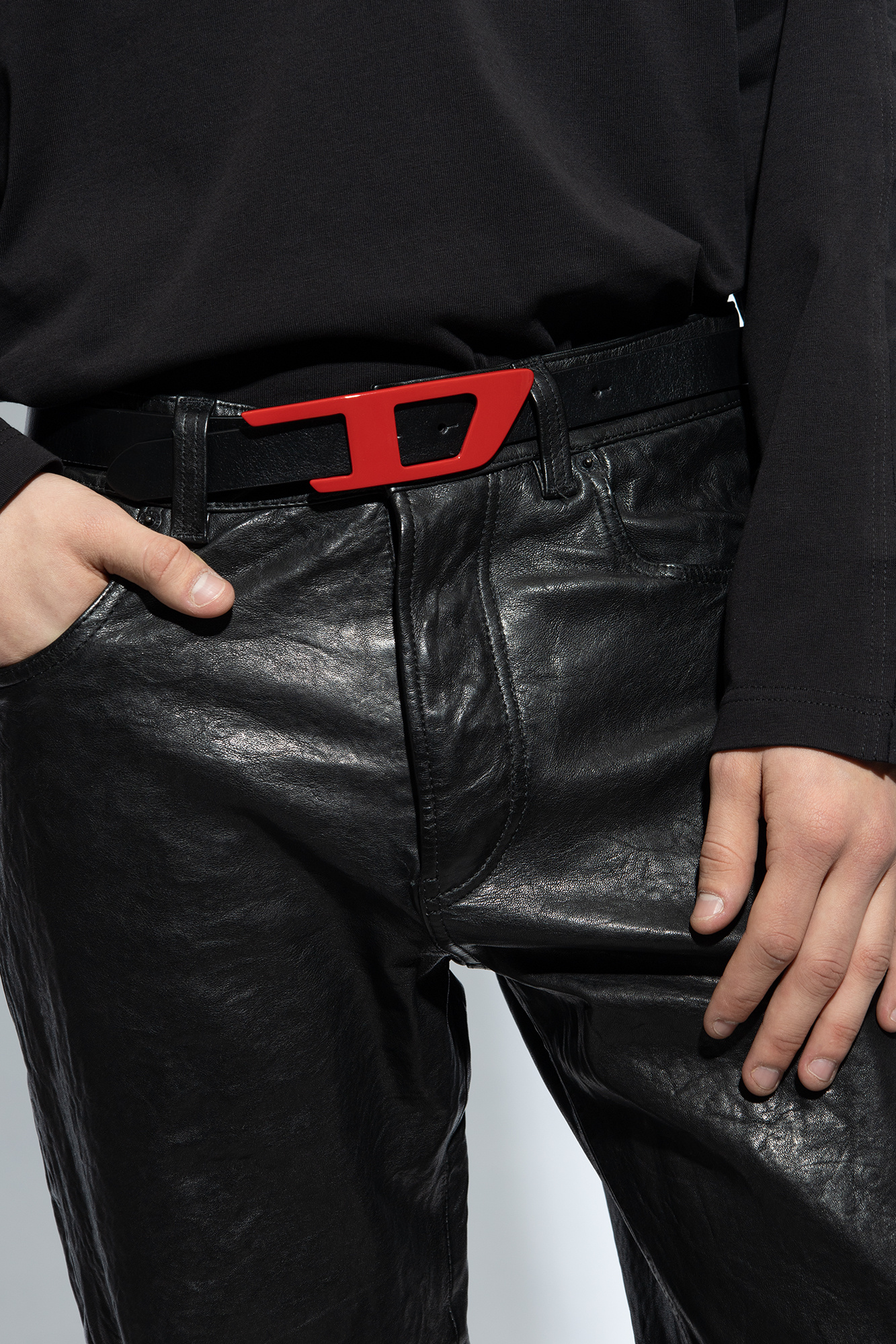Diesel 'D LOGO B-DLOGO II' belt | Men's Accessories | Vitkac